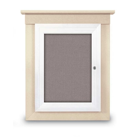 United Visual Products Sliding Glass Enclosed Letterboard, 48"x3, UV9005ACS-SATIN-BURGUNVL UV9005ACS-SATIN-BURGUNVL